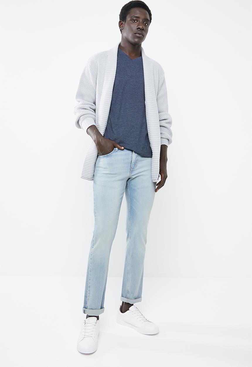STYLE REPUBLIC - V-neck T-shirt - navy
