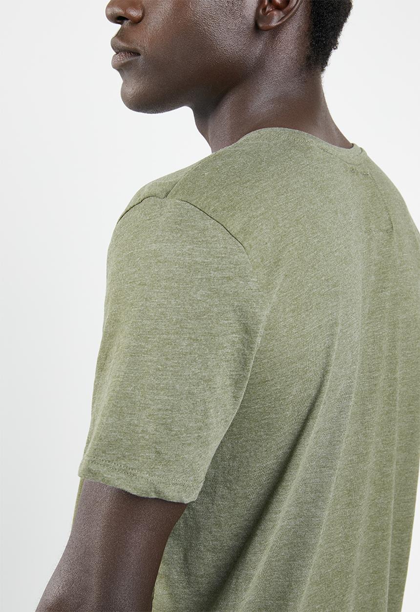 STYLE REPUBLIC - V-neck T-shirt - khaki 
