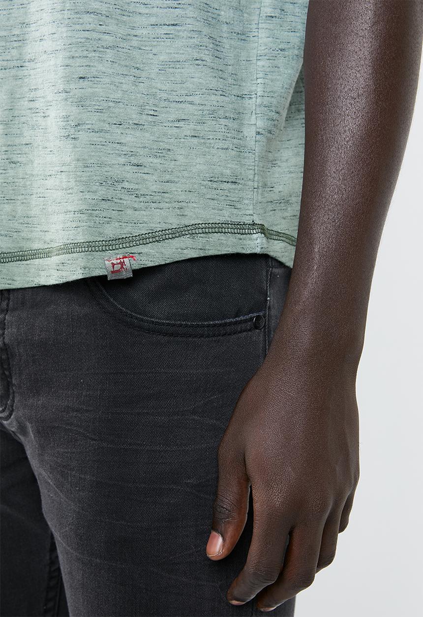 STYLE REPUBLIC - Wash tee - khaki 