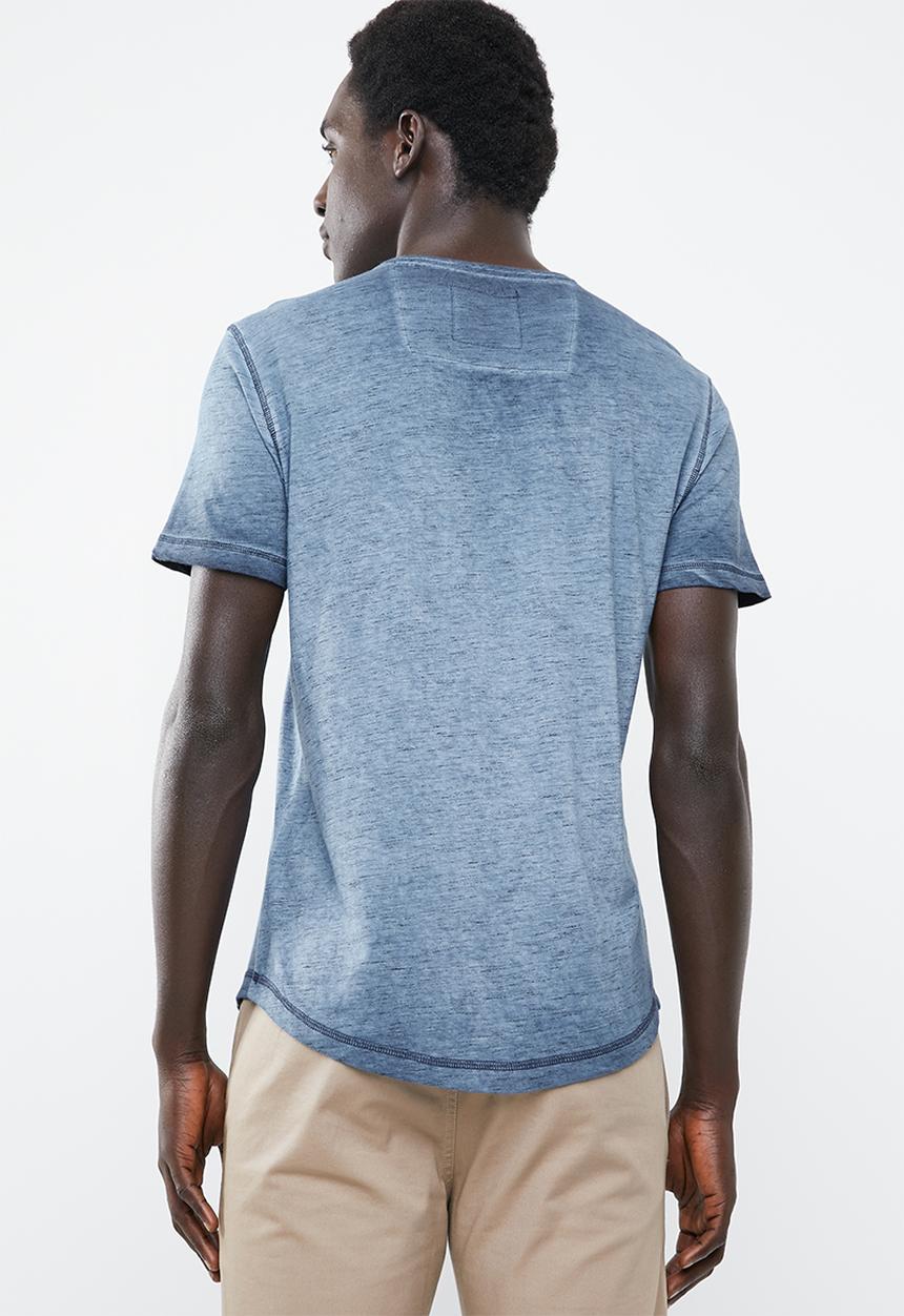 STYLE REPUBLIC - Wash tee - blue