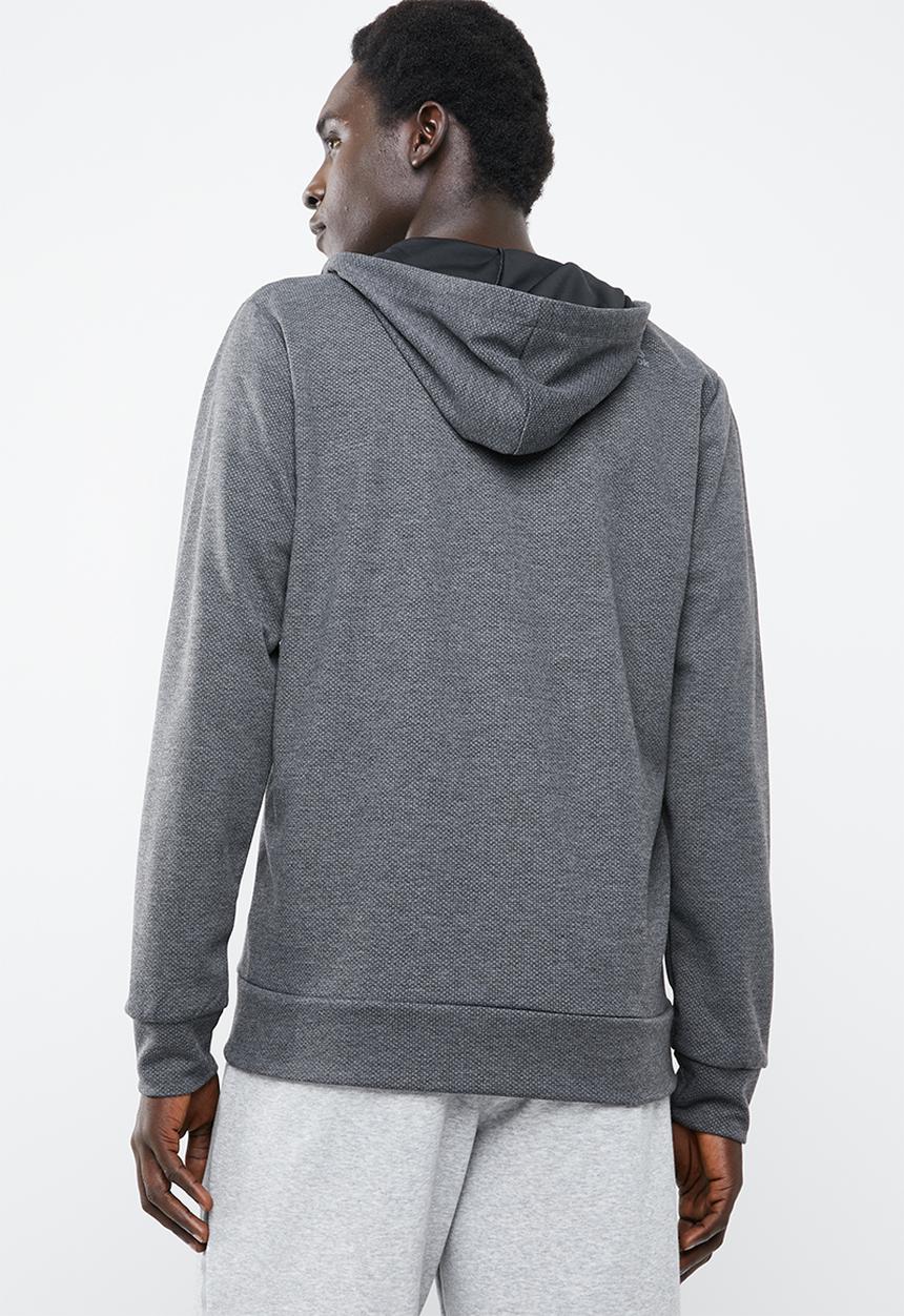 Reebok - Speedwick full zip hoodie - grey