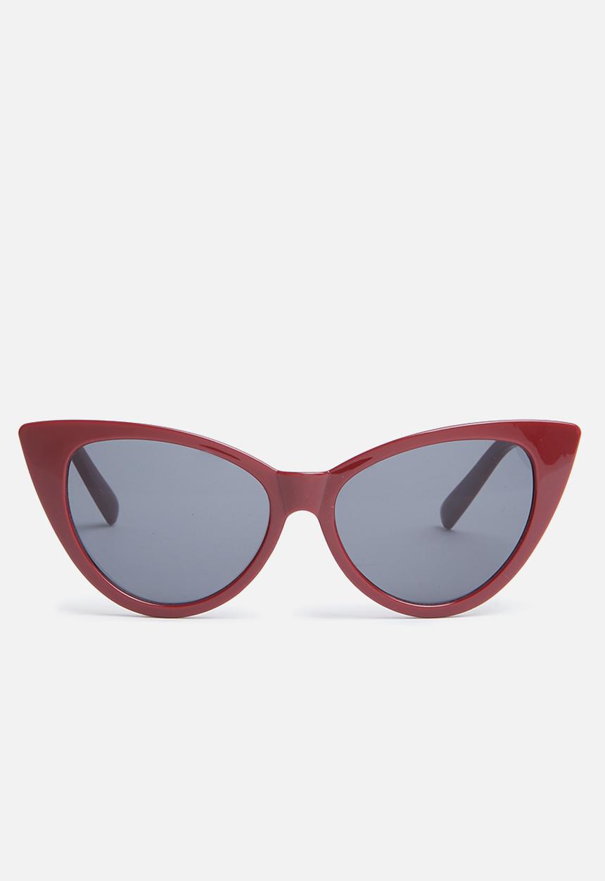 Superbalist - Gwen cat-eye sunglasses - burgundy