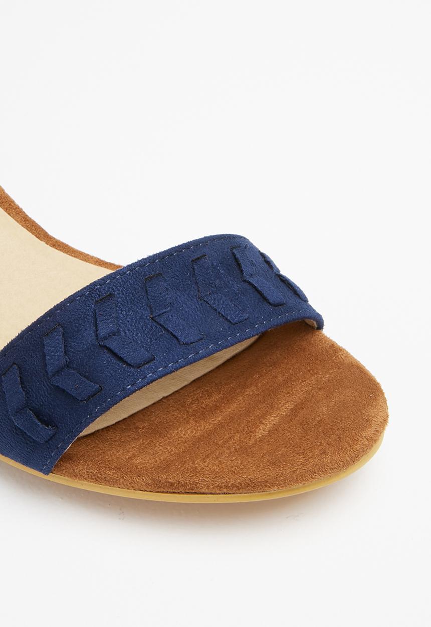 Jada - Ankle strap heels - navy
