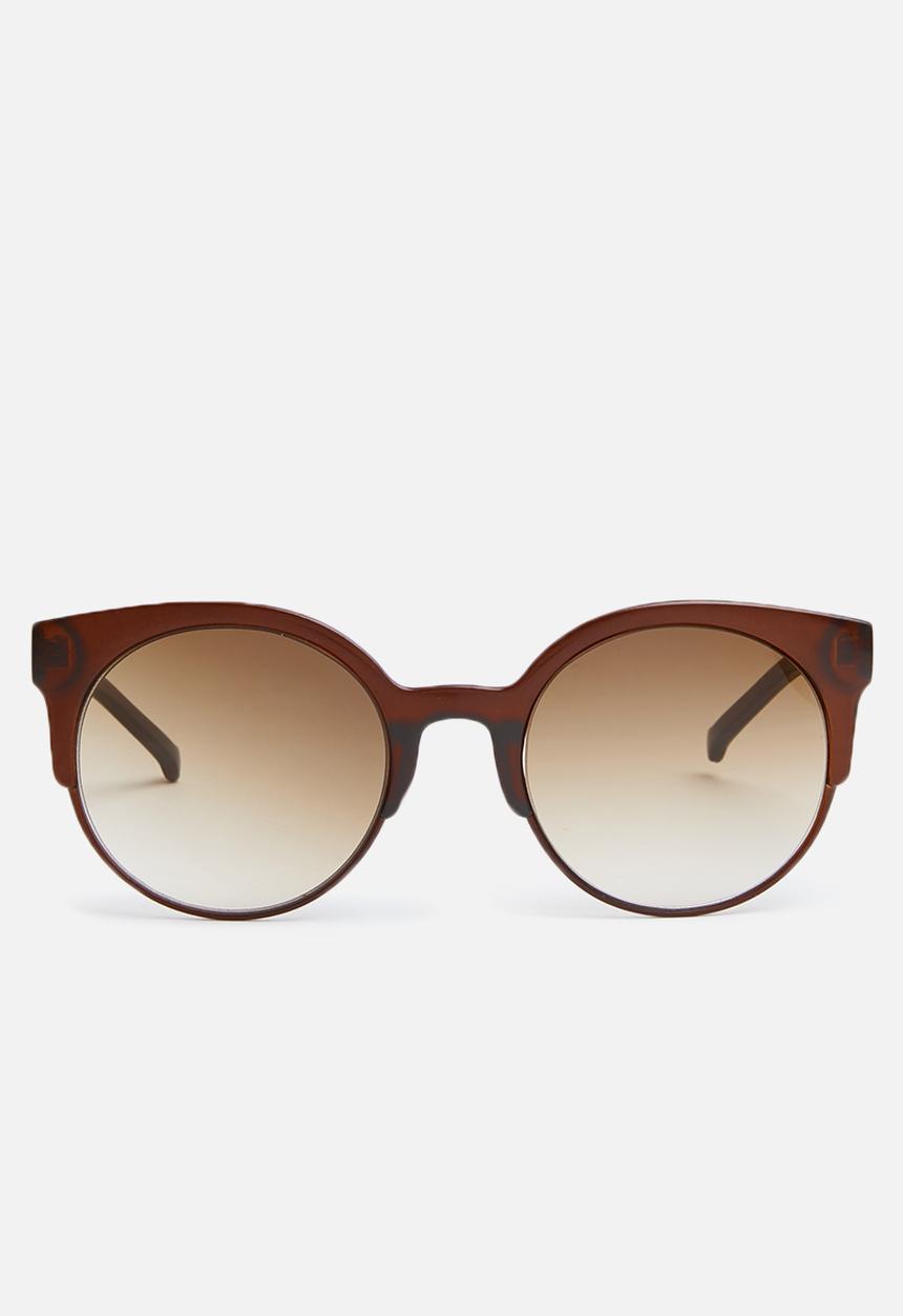 Superbalist - Jasmine oversized cat-eye sunglasses - brown