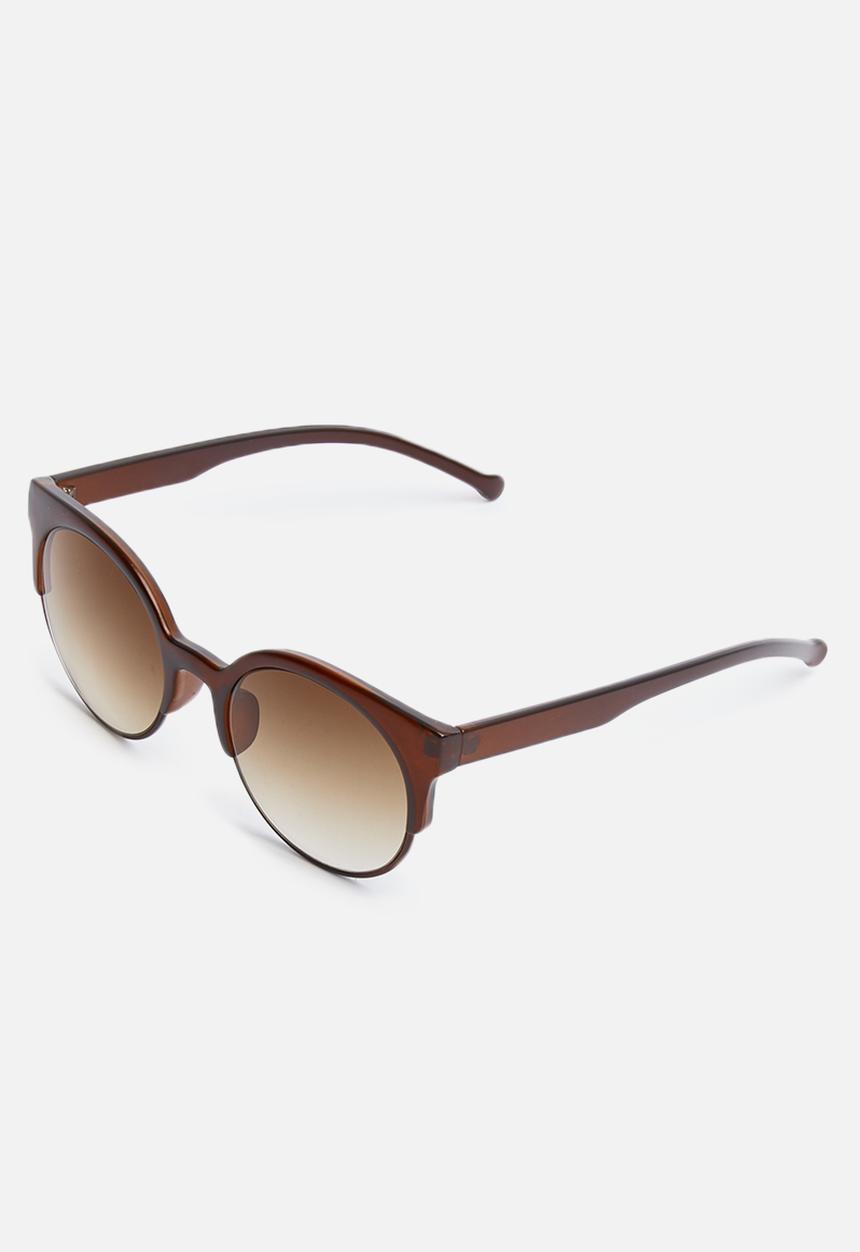 Superbalist - Jasmine oversized cat-eye sunglasses - brown
