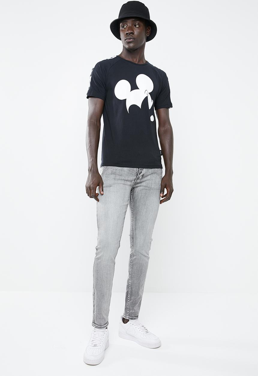 KAPPA - Disney Mickey alvar ear tee - black