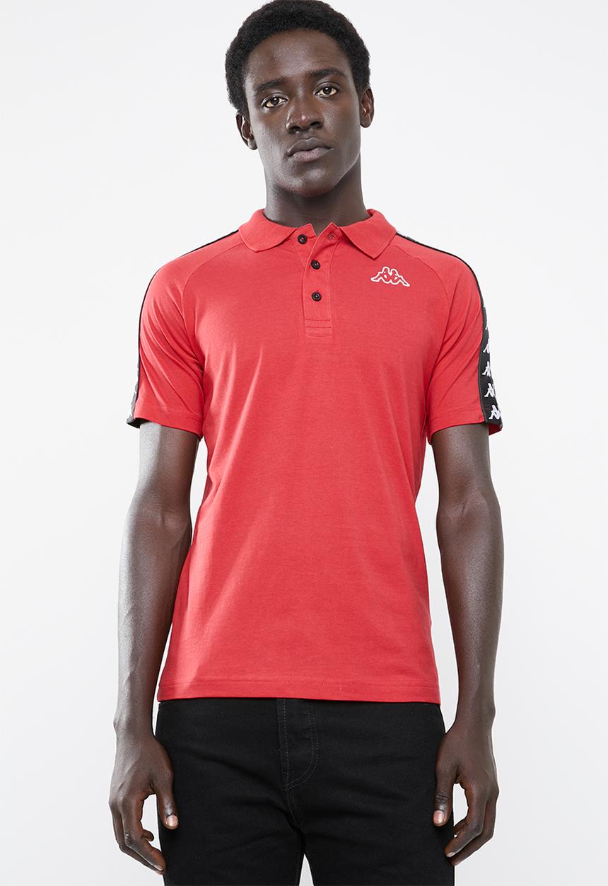 KAPPA - 222 Banda estrel polo - red
