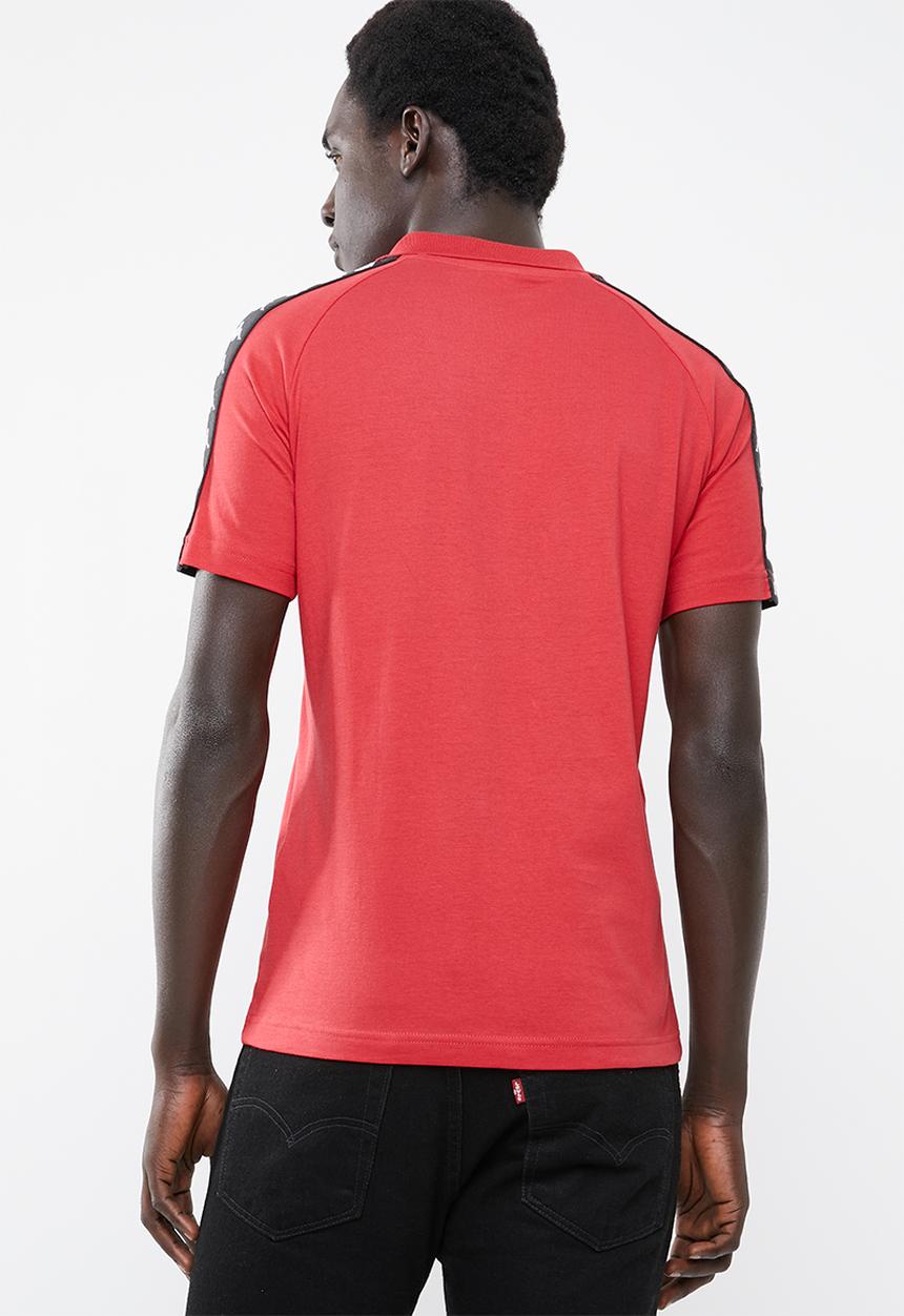 KAPPA - 222 Banda estrel polo - red