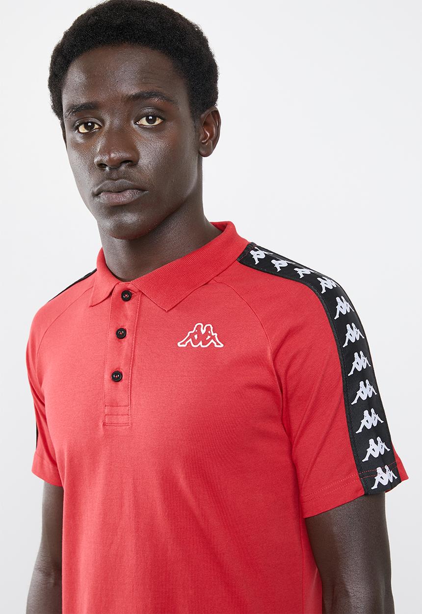 KAPPA - 222 Banda estrel polo - red
