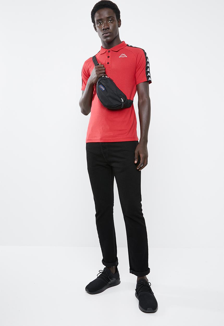 KAPPA - 222 Banda estrel polo - red
