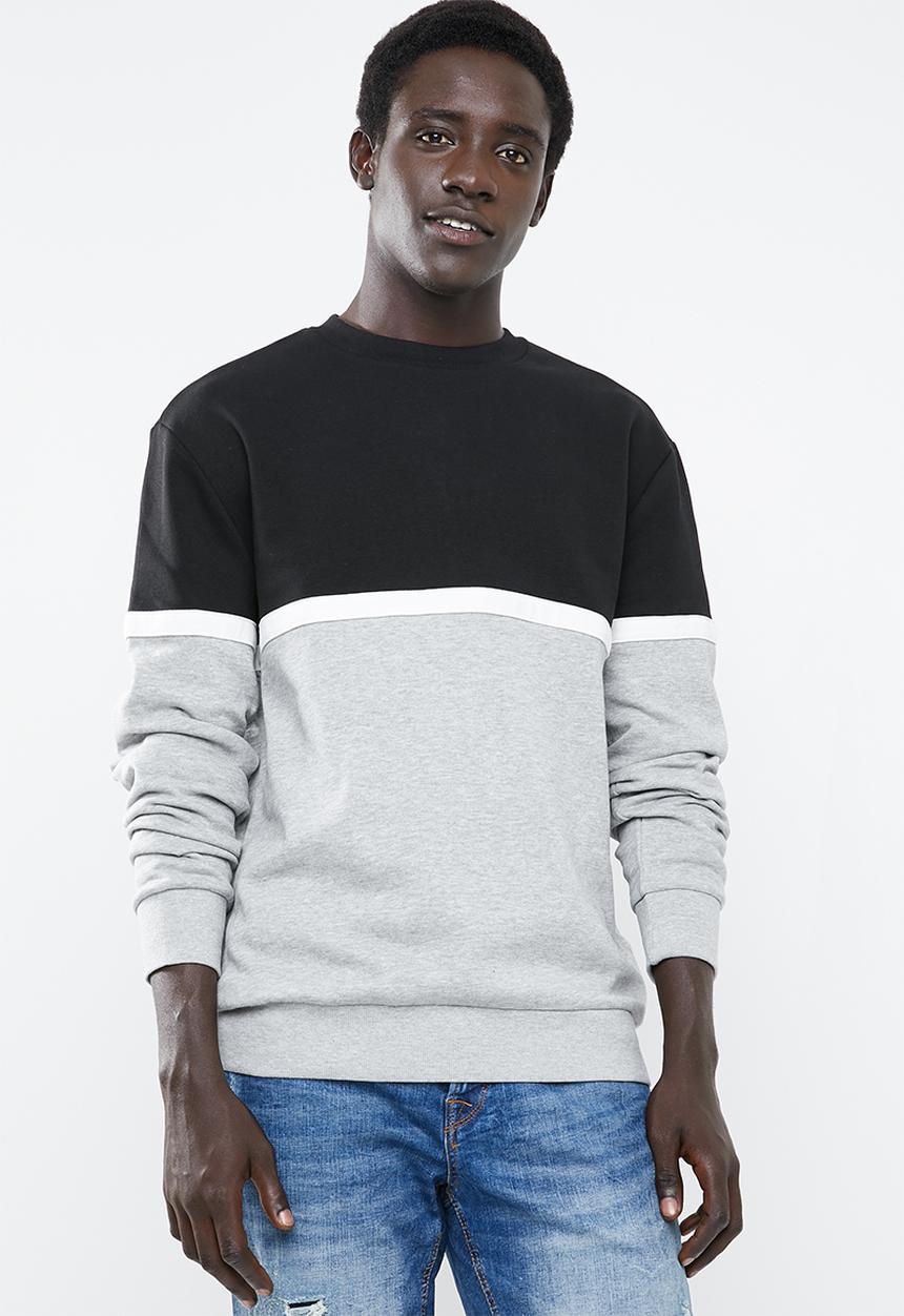 New Look - Self-block crew neck sweater - multi