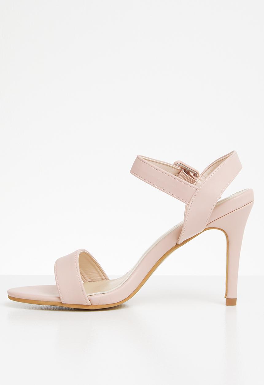 Jada - Buckle strap heel - pink