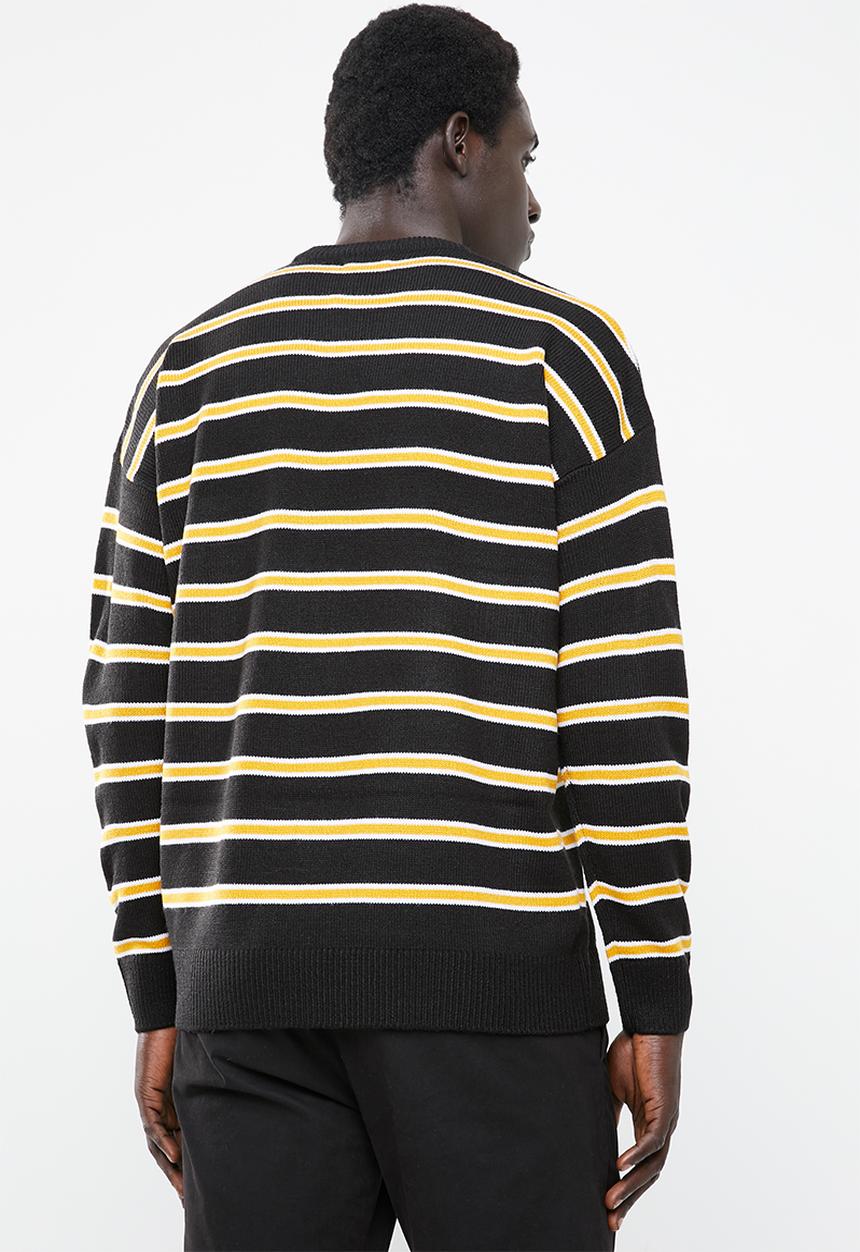New Look - Stripe crew neck knit - multi