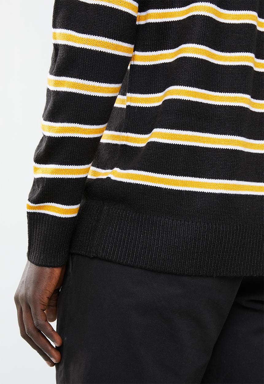 New Look - Stripe crew neck knit - multi