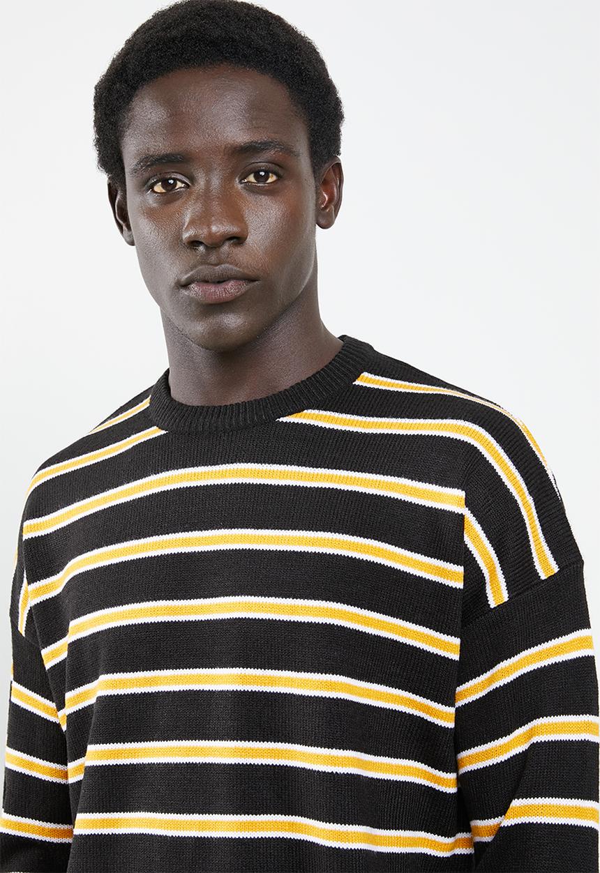 New Look - Stripe crew neck knit - multi