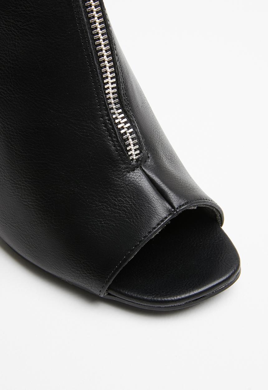 Jada - Metallic heel - black