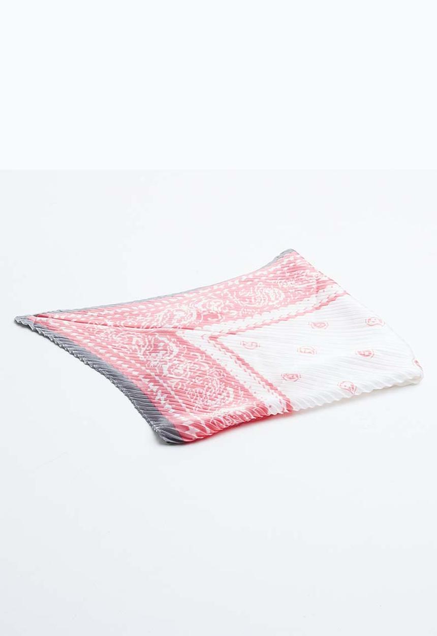 Joy Collectables - Bandana print scarf - pink