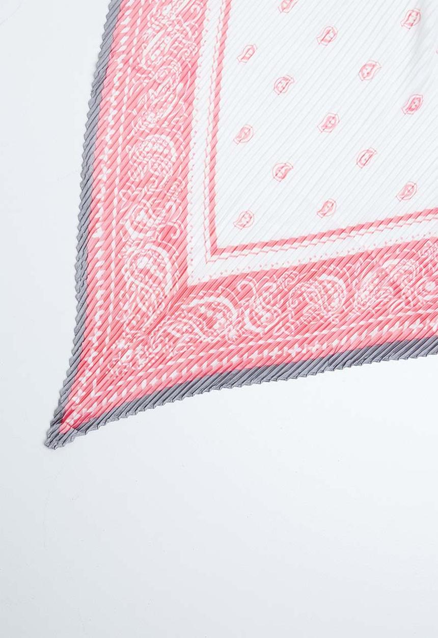 Joy Collectables - Bandana print scarf - pink
