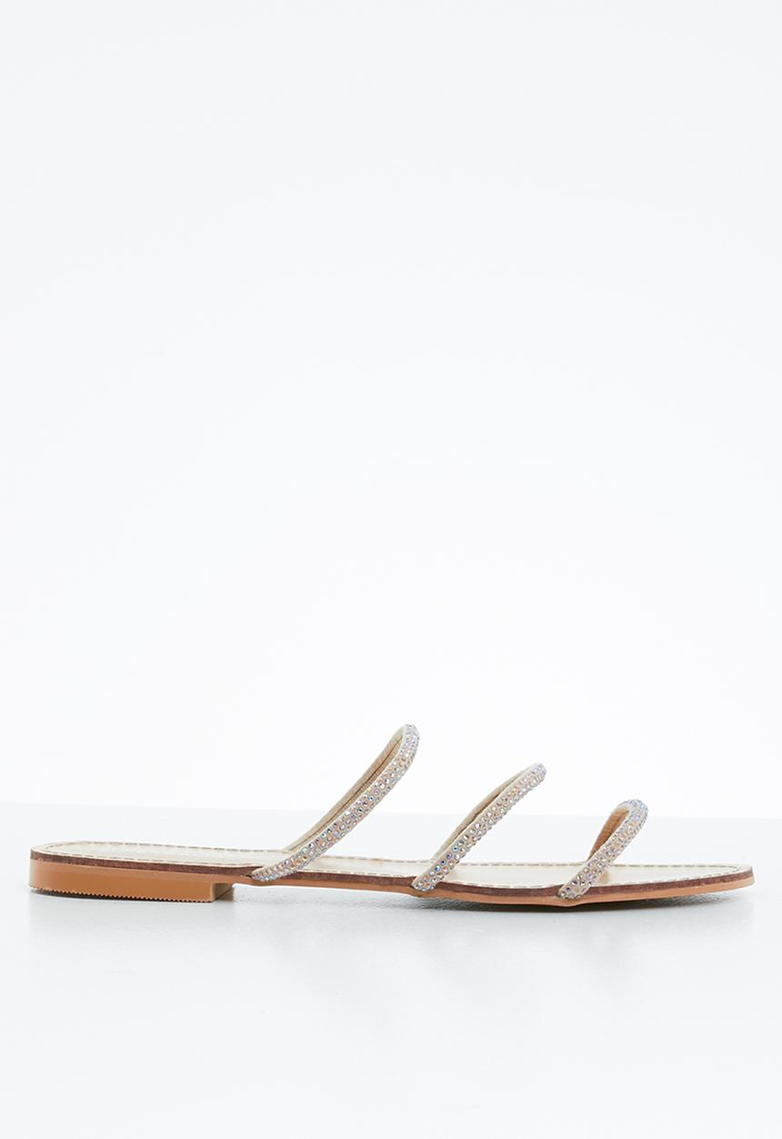 Superbalist - Dainty diamante sandal - beige