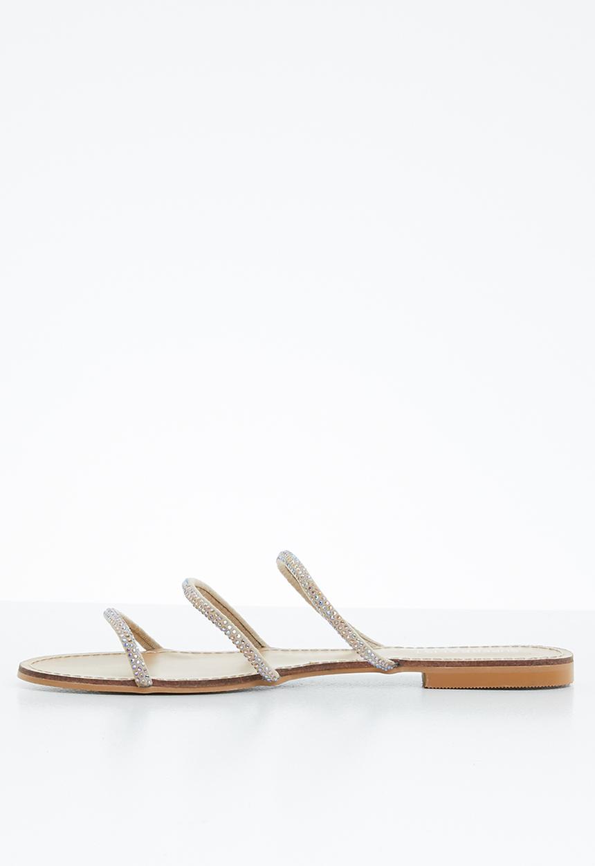 Superbalist - Dainty diamante sandal - beige
