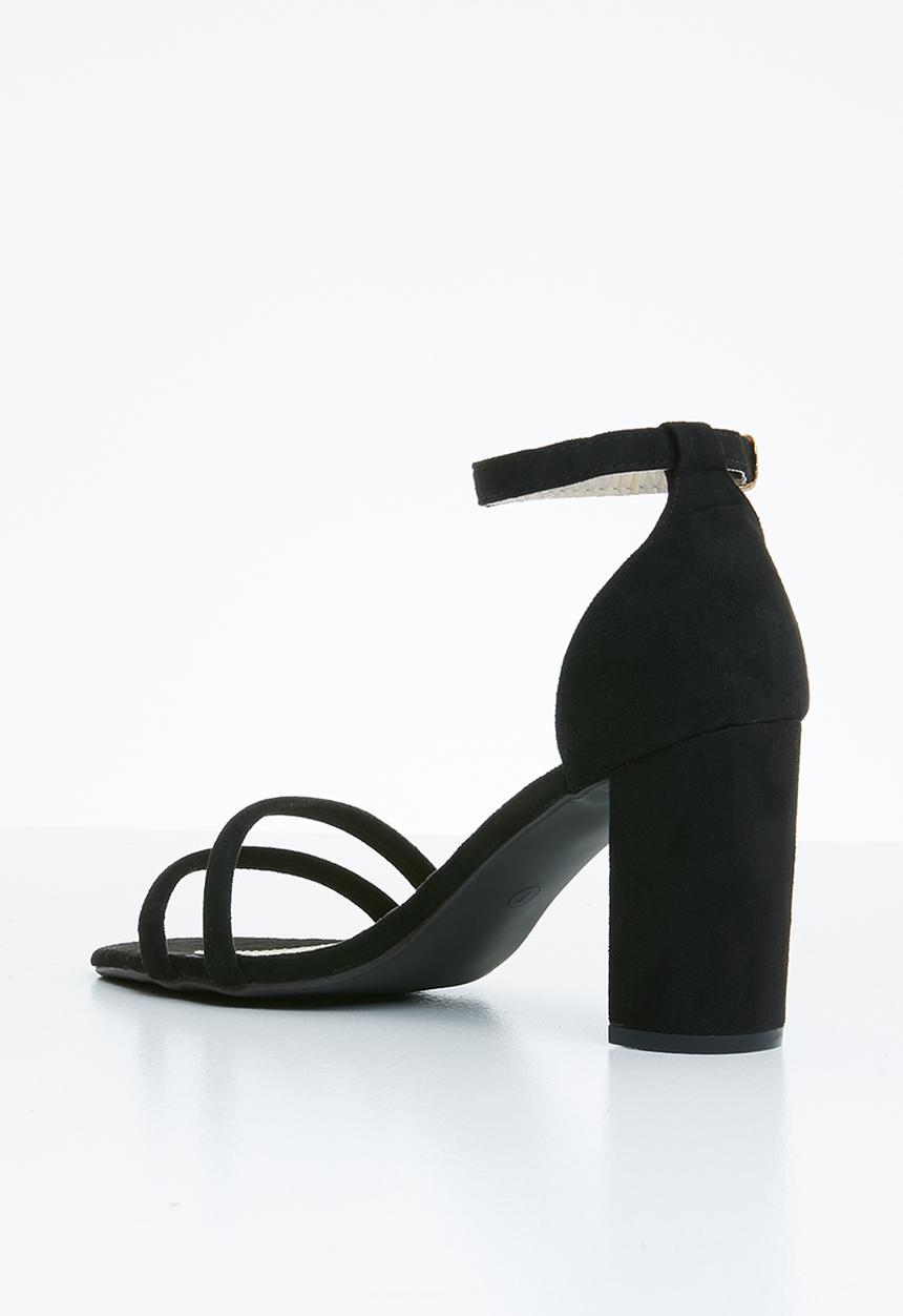 Superbalist - Ivy ankle strap heel - black