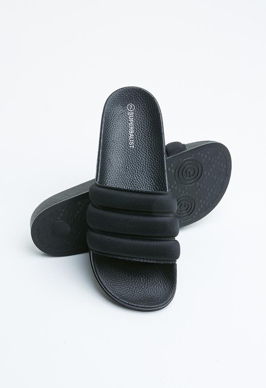 Superbalist - Puff pool slide - black
