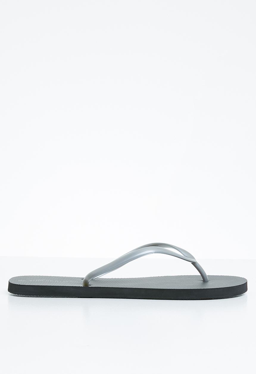 Superbalist - Flip flop - metallic black