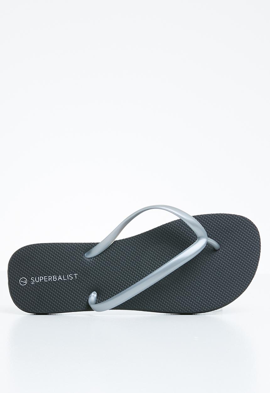 Superbalist - Flip flop - metallic black