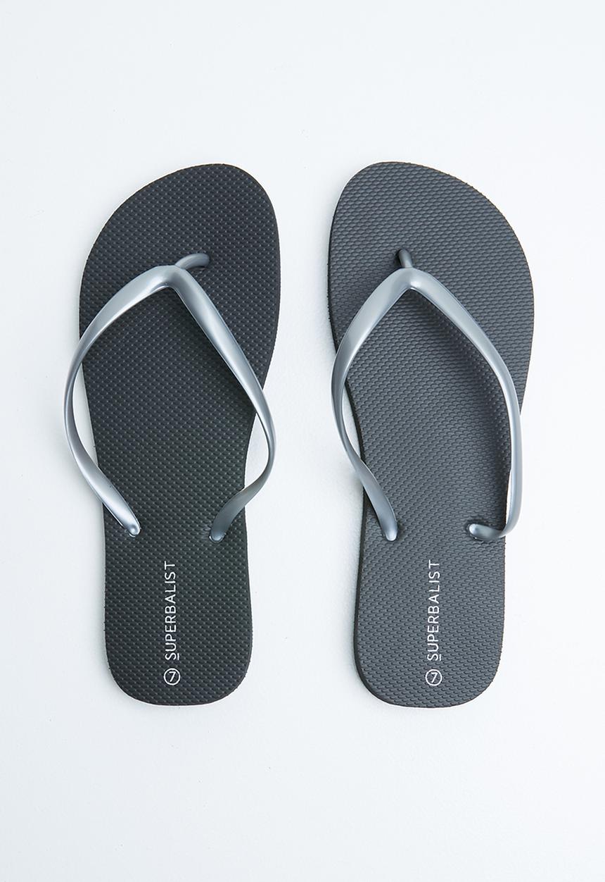 Superbalist - Flip flop - metallic black