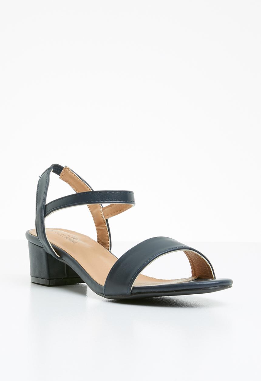 STYLE REPUBLIC - Strappy sandal heels - navy