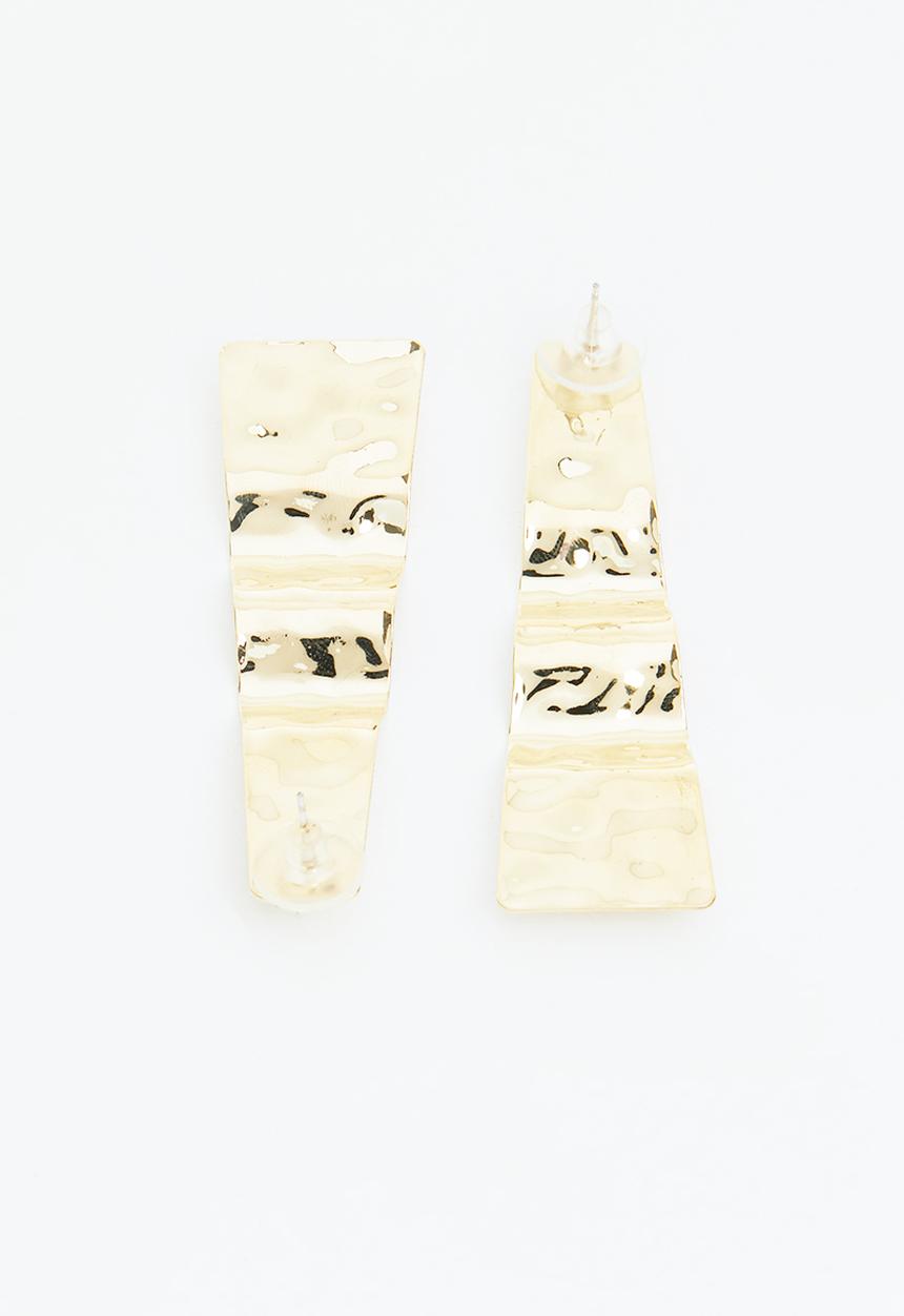 Superbalist - Sophia pressed metal earrings - gold