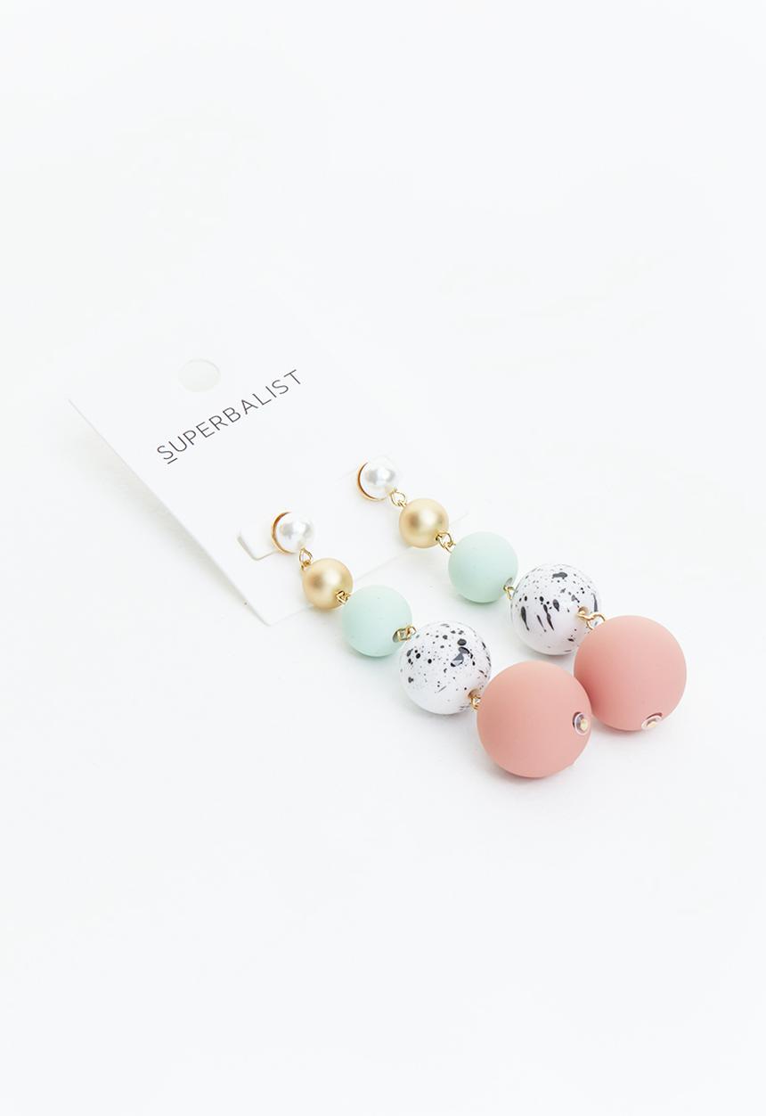 Superbalist - Multi coloured drop earrings - multi