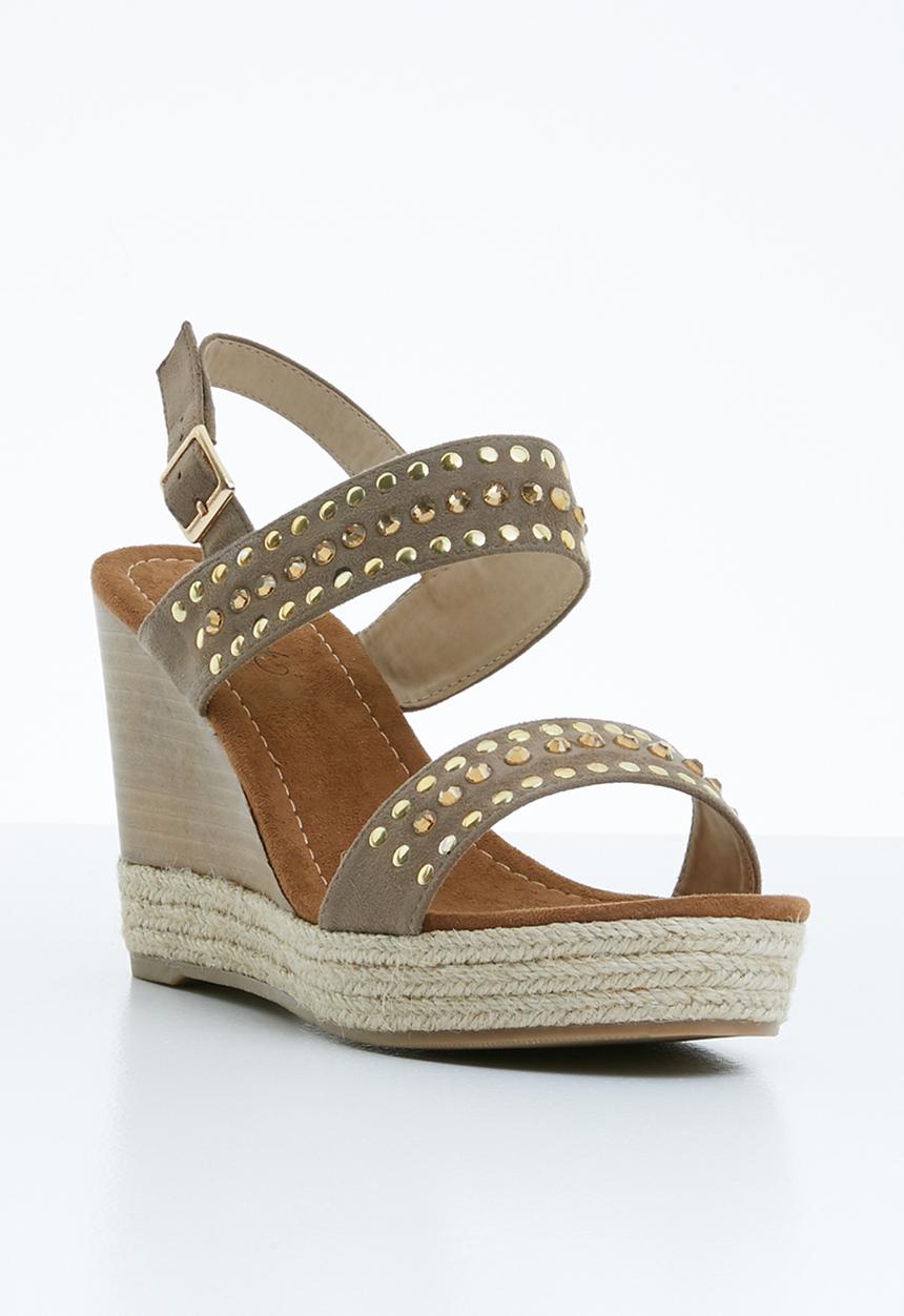 Miss Black - Vinolia wedge - taupe