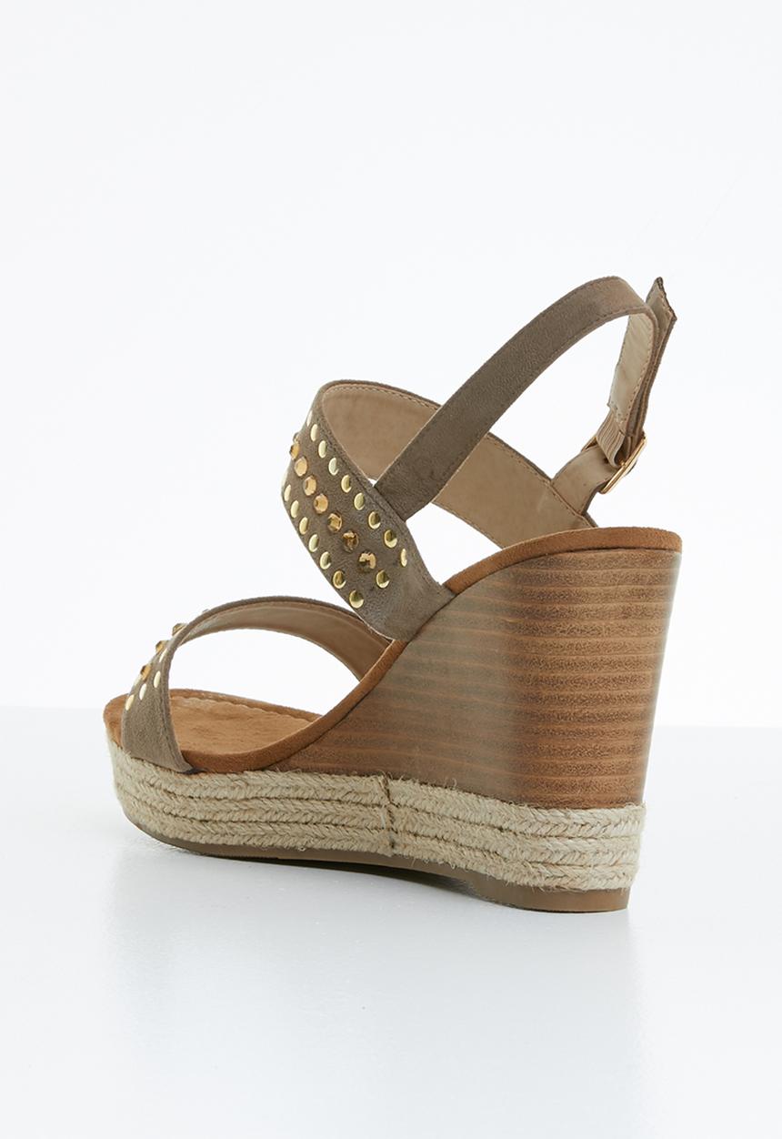 Miss Black - Vinolia wedge - taupe