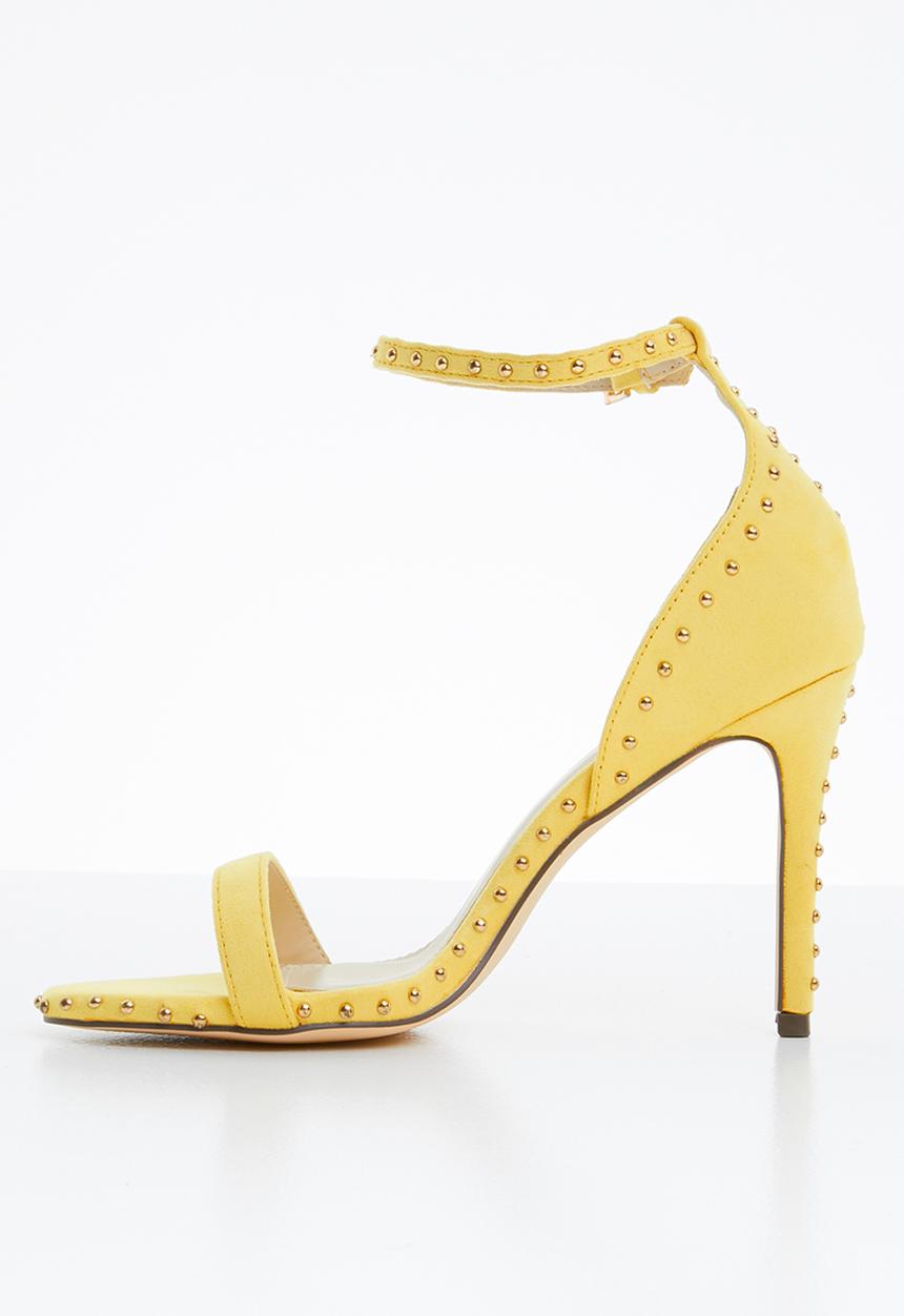 Miss Black - Tess heel - yellow