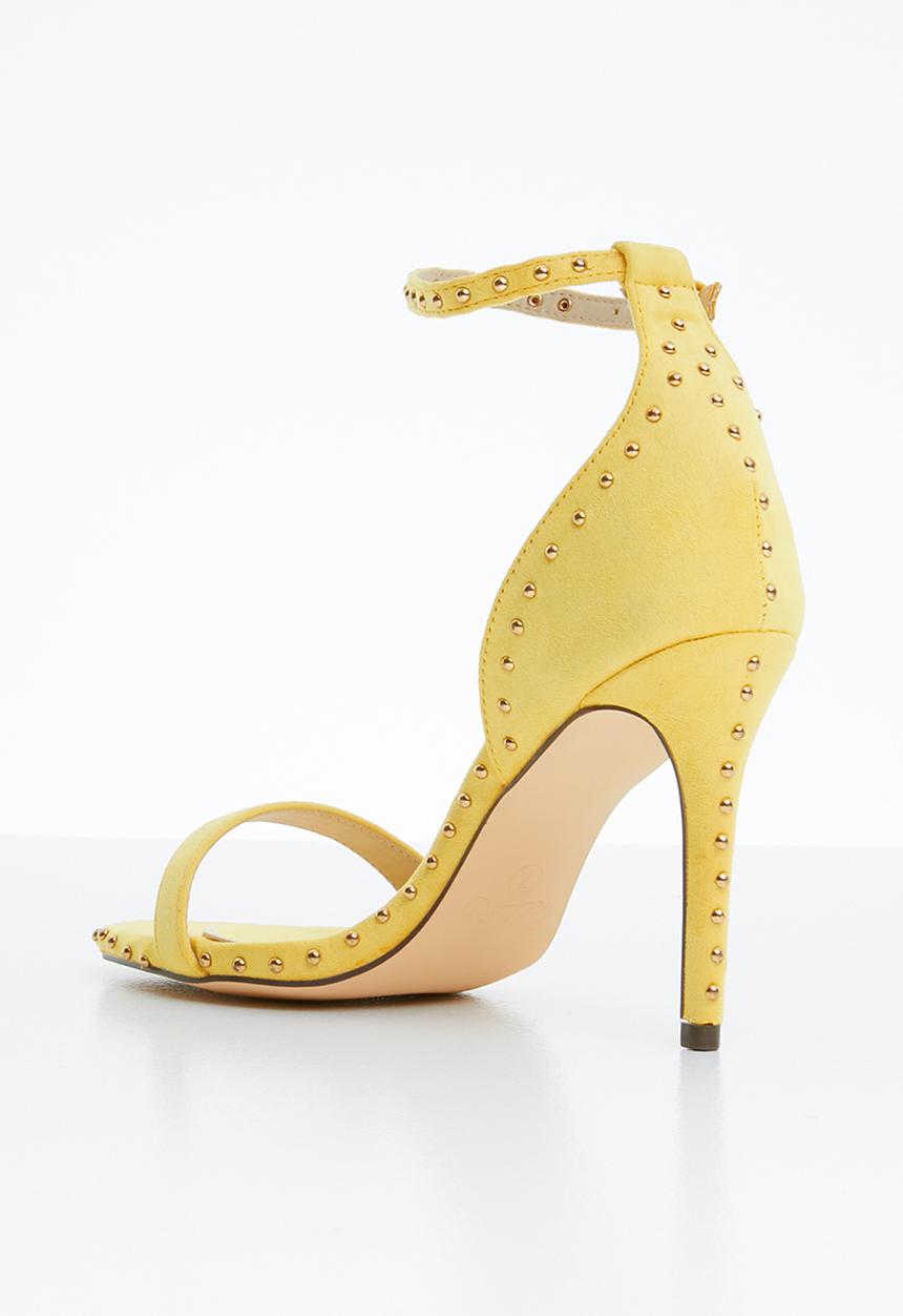 Miss Black - Tess heel - yellow