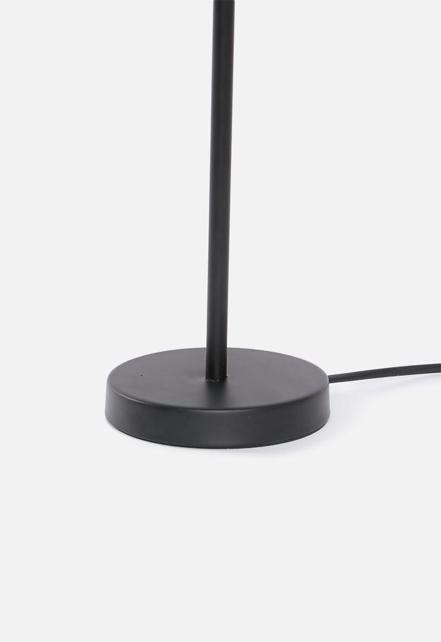 Sixth Floor - Upright table lamp set of 2 - full black