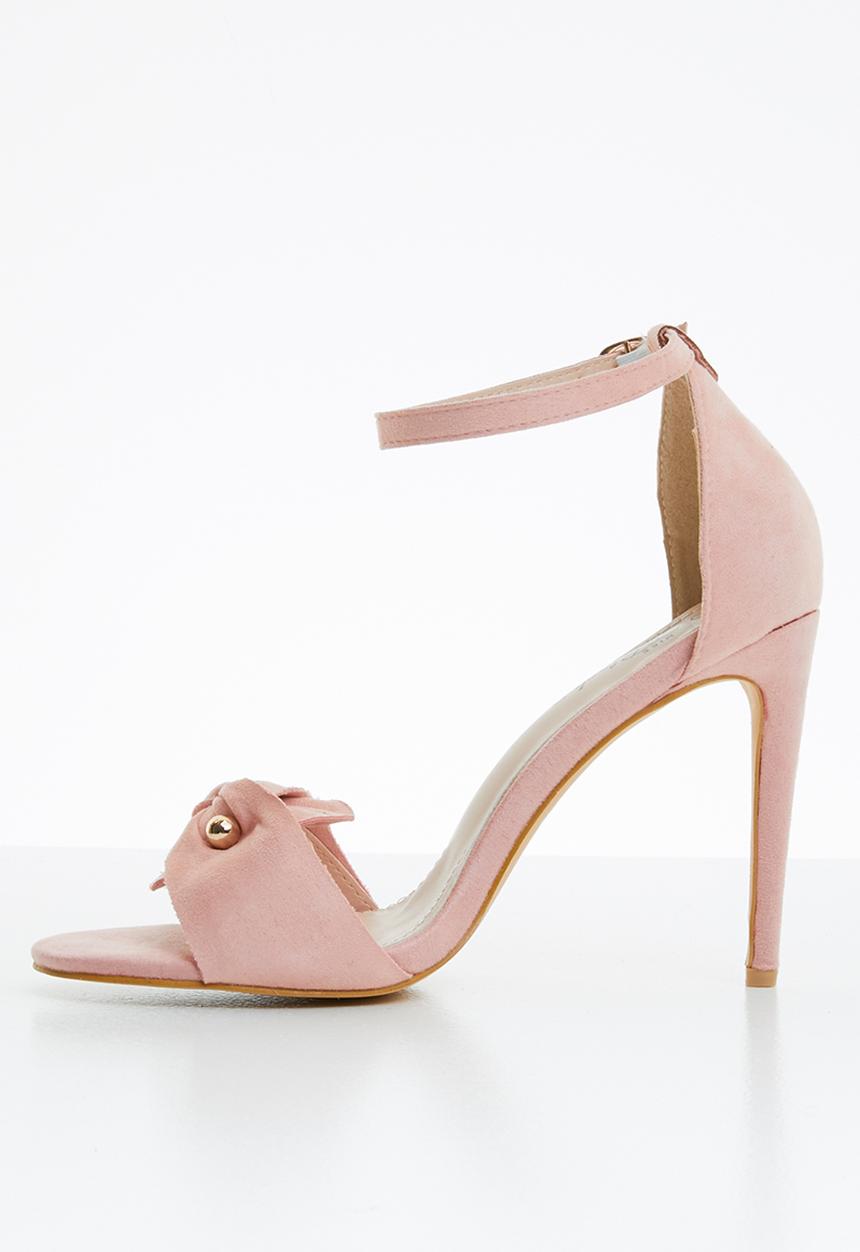 Miss Black - Stella heel - mid pink