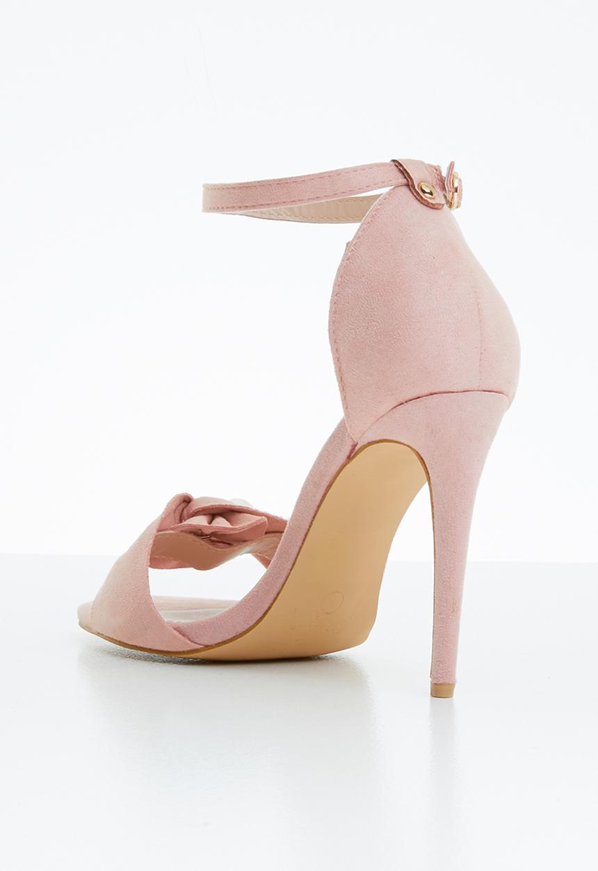 Miss Black - Stella heel - mid pink