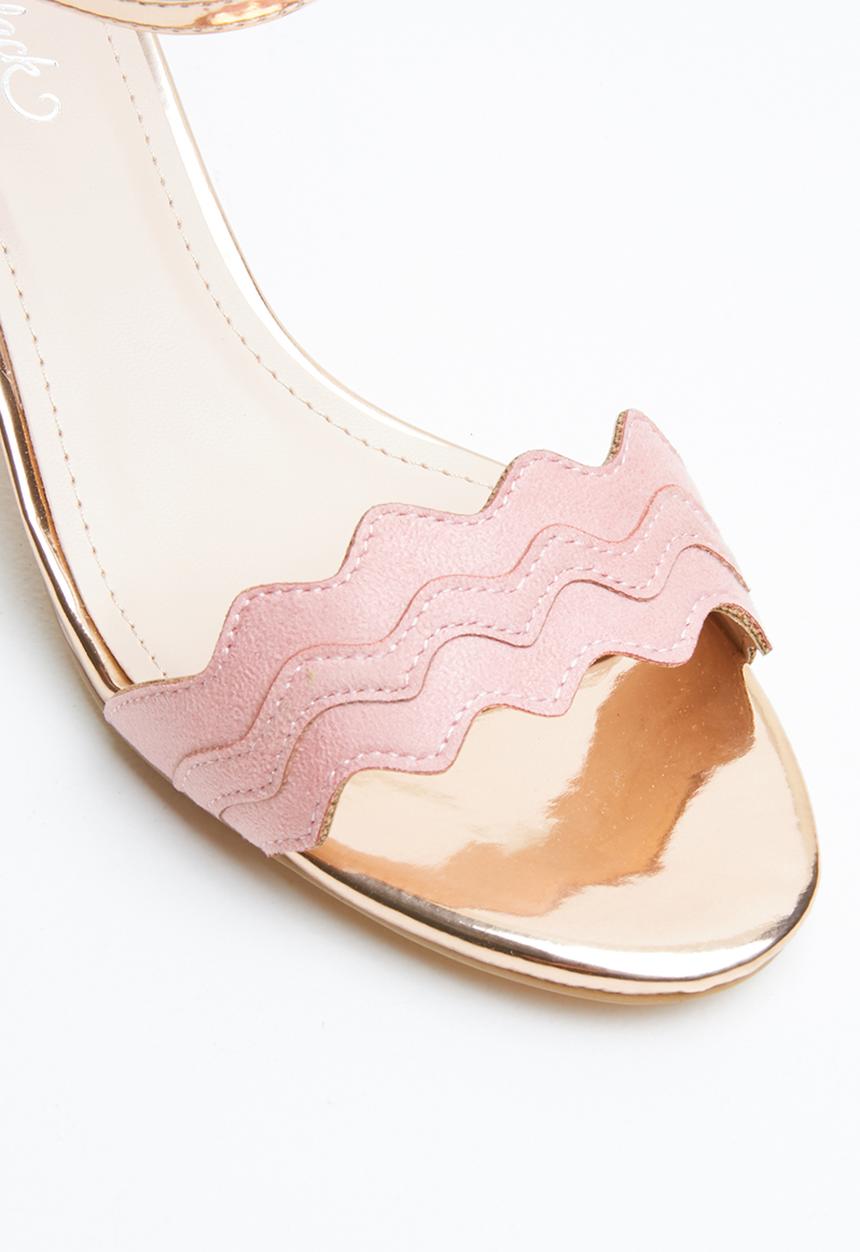 Miss Black - Hope heel - pink