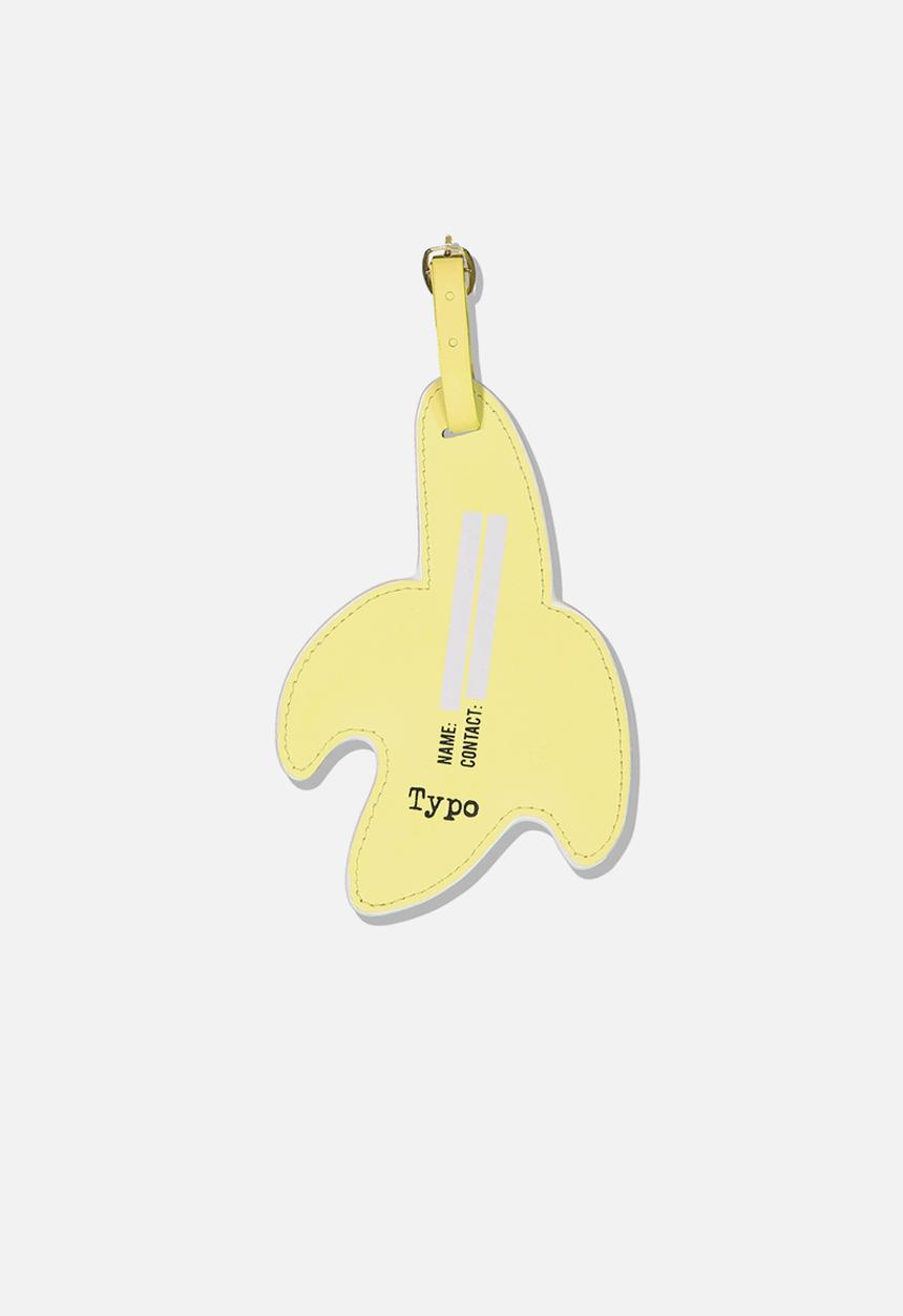 Typo - Shapeshifter luggage tag - yellow