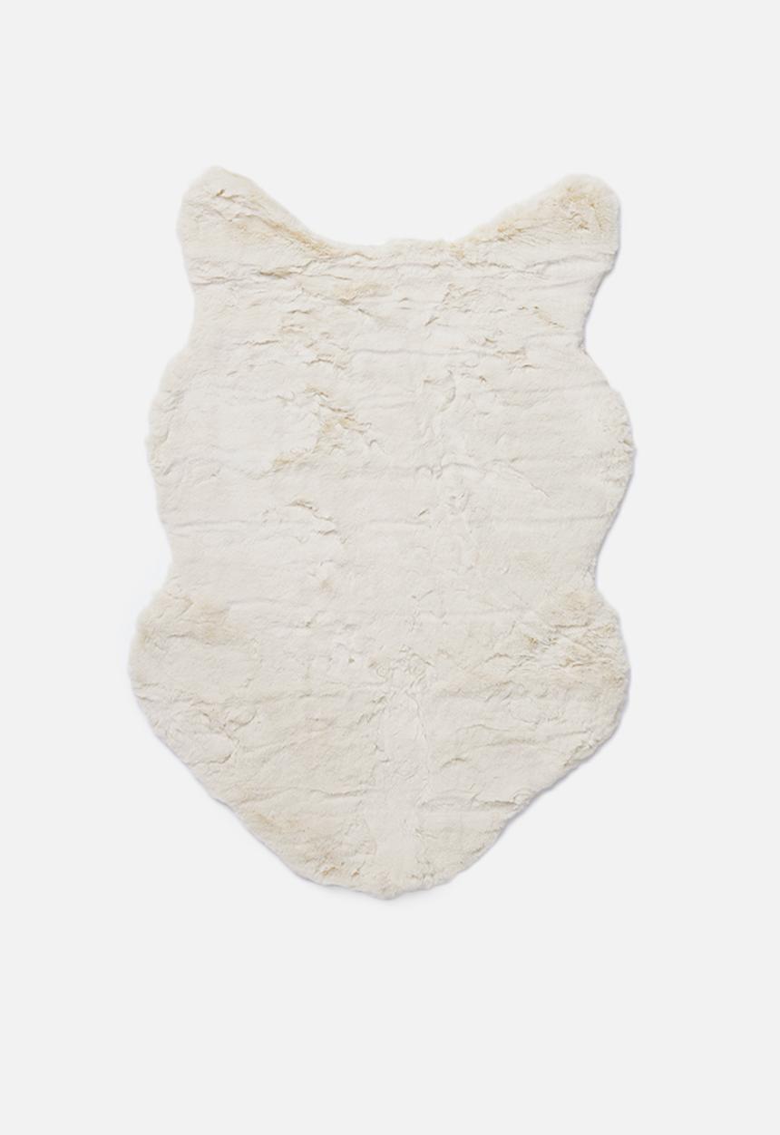 Fotakis - Eli faux fur rug - cream