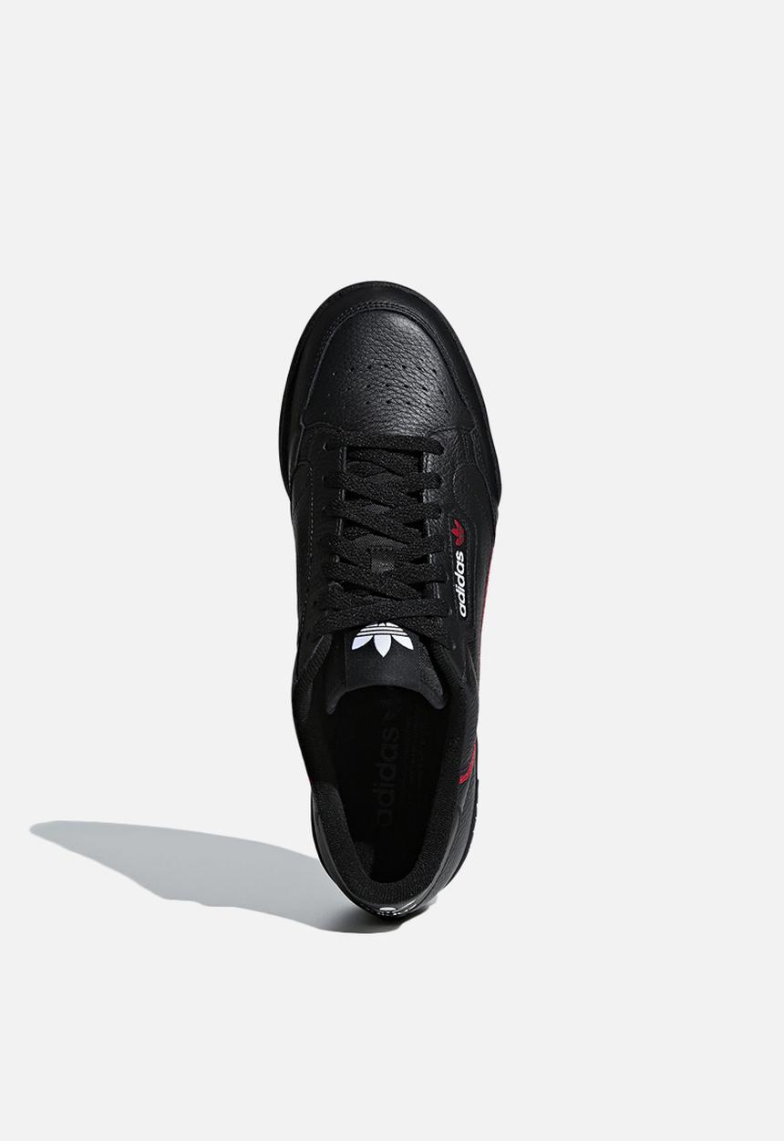 adidas Originals - Continental 80 - black/scarlet/collegiate navy