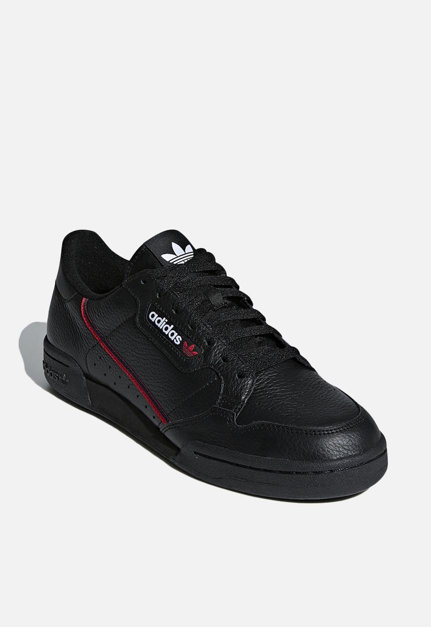 adidas Originals - Continental 80 - black/scarlet/collegiate navy