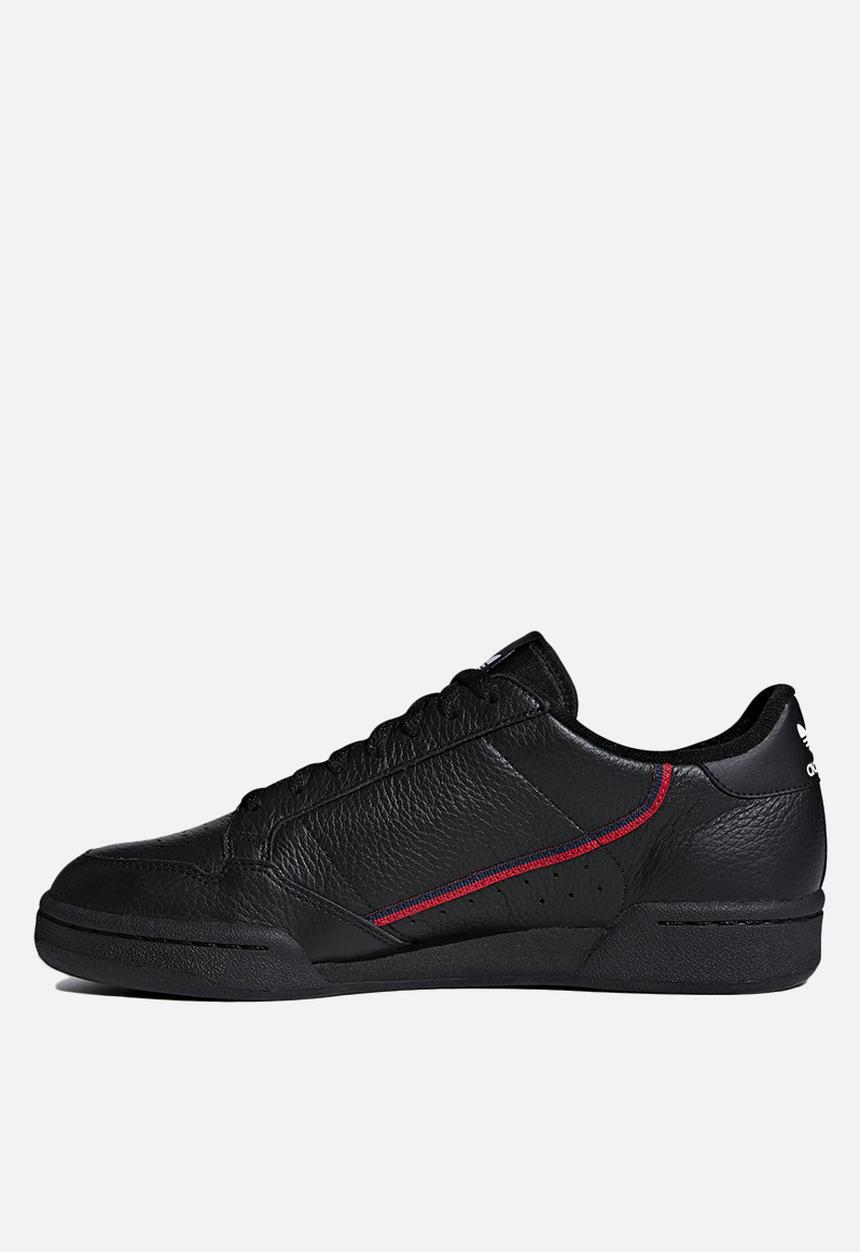 adidas Originals - Continental 80 - black/scarlet/collegiate navy