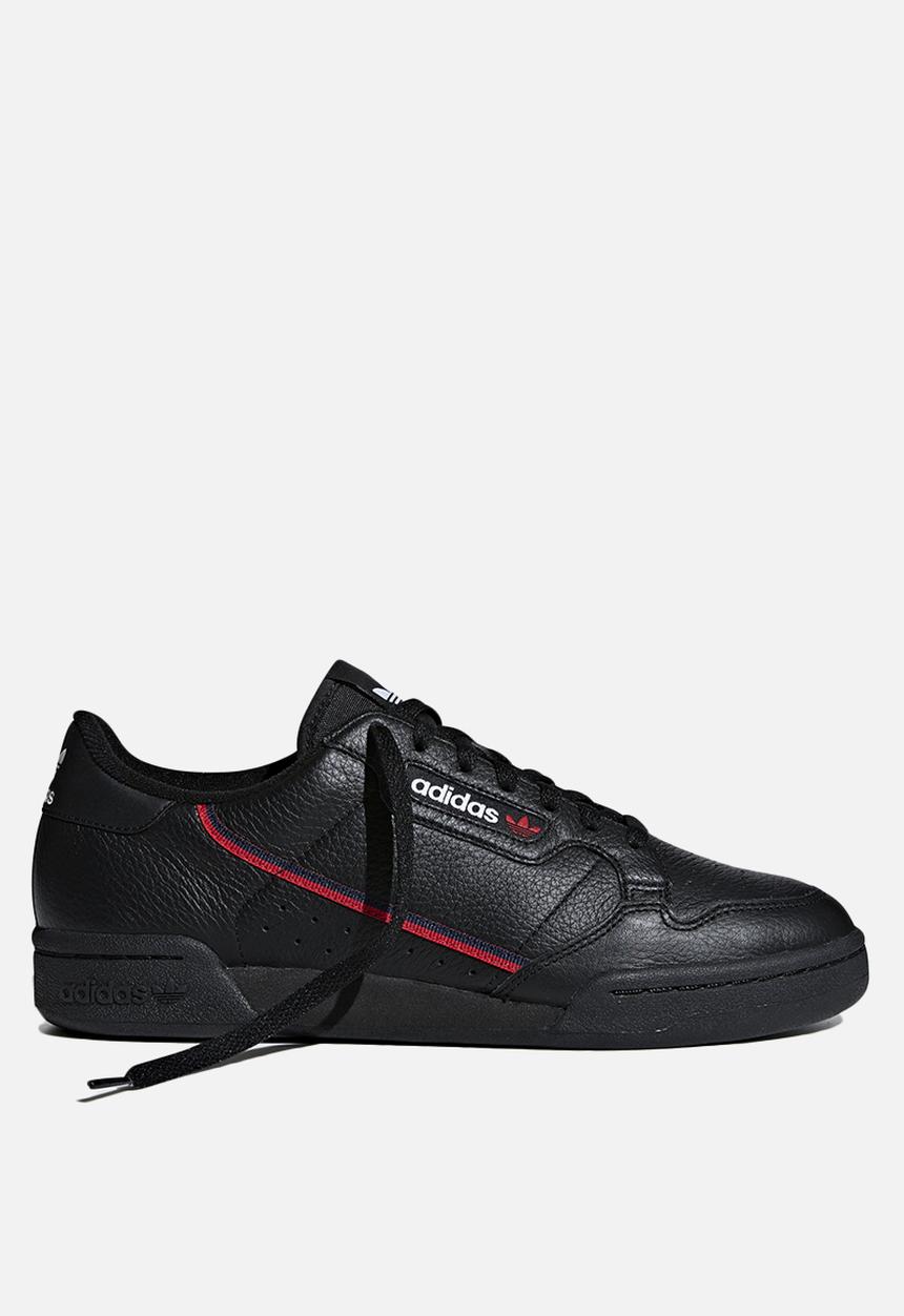 adidas Originals - Continental 80 - black/scarlet/collegiate navy