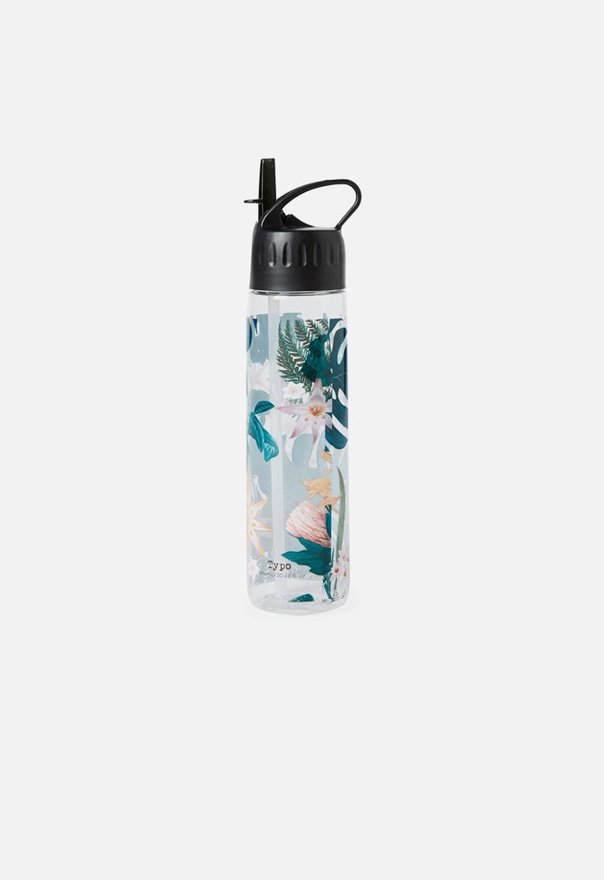 Typo - The refresher drink bottle - jungle floral