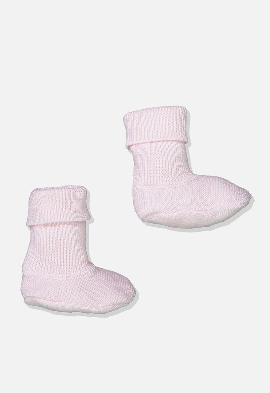 Cotton On - Baby knitted bootie - pink