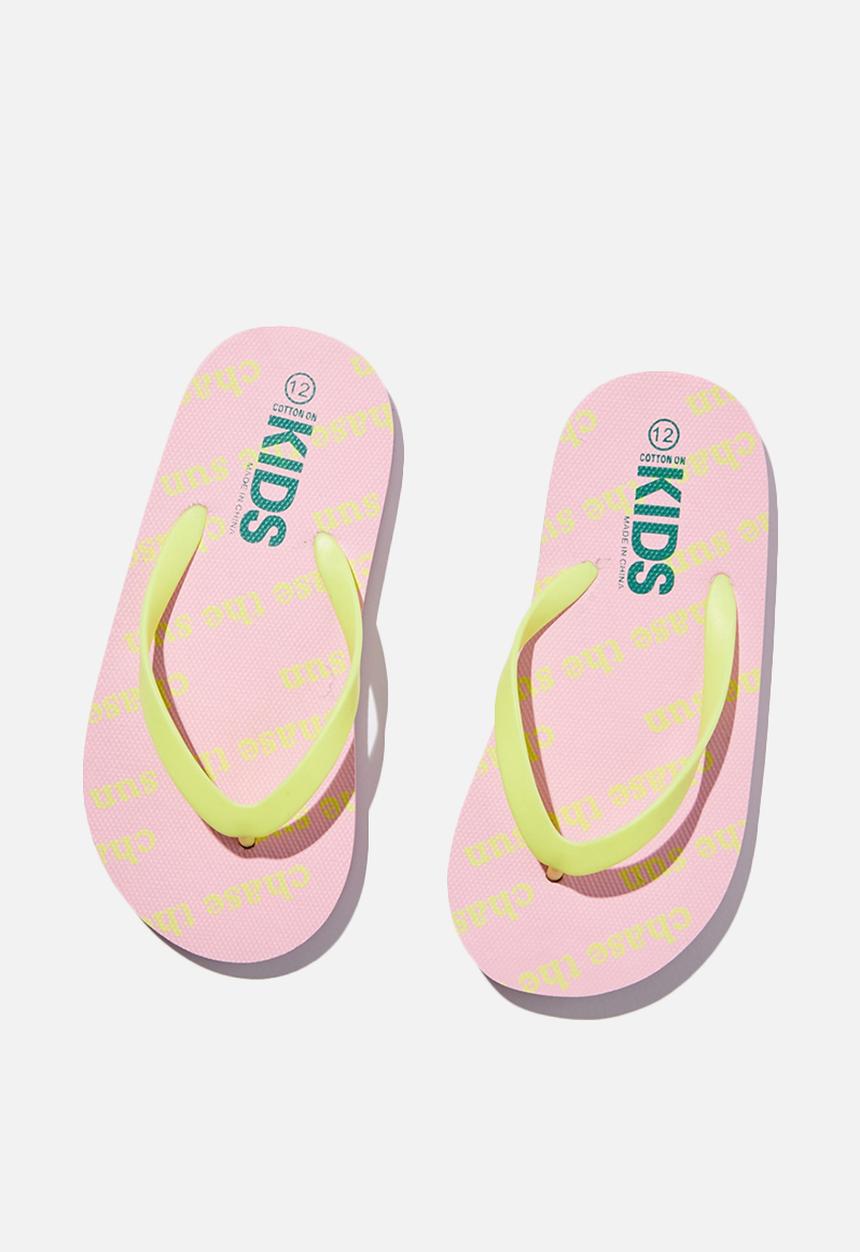Cotton On - Printed flip flop - multi 