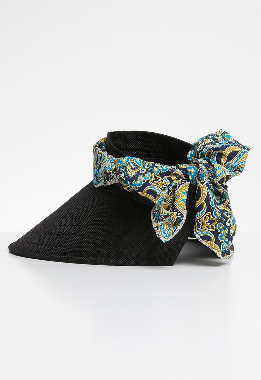 Joy Collectables - Fabric tie visor - black